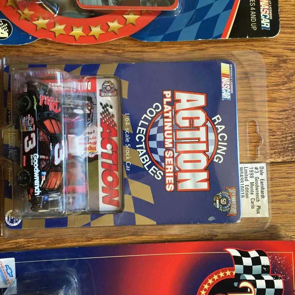 Dale Earnhardt Sr & Jr Diecast Car Lot 1:64 Winner's Circle & Action Monte Carlo